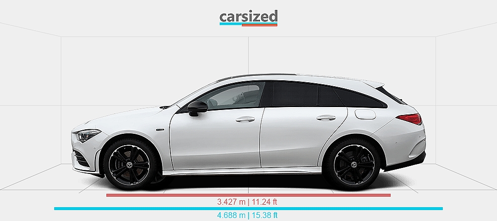 Dimensions: Mercedes-Benz CLA 2019-2023 vs. smart Roadster 2003-2005