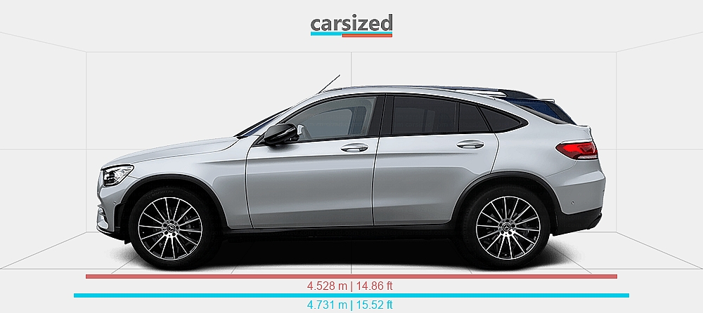 Dimensions Mercedes Benz GLC 2019 2023 Vs Dacia Logan 2012 2020 dimensions-mercedes-benz-glc-2019-2023-vs-dacia-logan-2012-2020