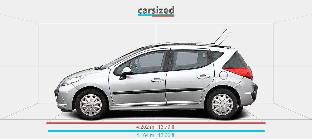 Housse De Protection Extérieure Pour Peugeot 207 (2006-2014) - Anti-Grêle, Imperméable, Anti-UV, Avec Bandes Réfléchissantes