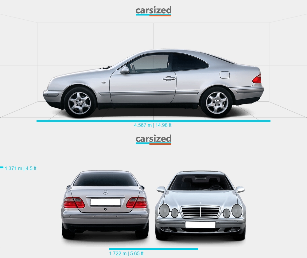 Ensemble De Deux Amortisseurs Arrière MERCEDES-BENZ CLK C209 200