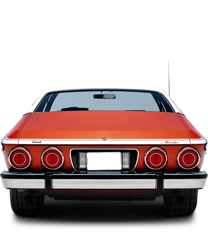 Dimensions: Lexus LBX 2023-present vs. AMC Matador 1973-1975