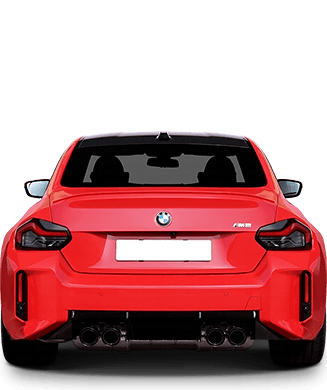 BMW 2-Series 2023-present Dimensions Rear View