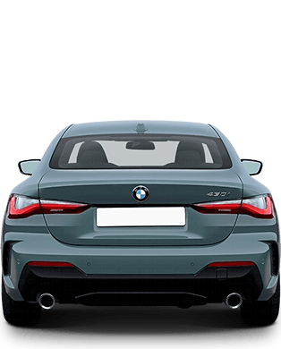 BMW 4-Series 2024-present Dimensions Rear View
