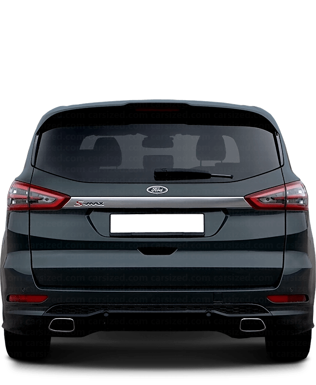 Abmessungen: Ford S-Max 2015-2019 vs. Mercedes-Benz V-Klasse 2014-2019