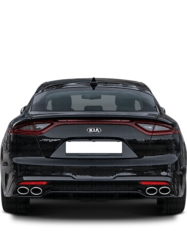 Coche Alerón Trasero Para Kia Stinger CK 2018-2025, Aleron Trasero Para Maletero Spoiler Techo Antiarañazos
