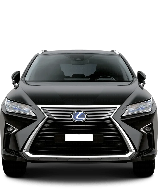 Lexus Rx Front View Dimensions: Lexus RX 2015-2019 vs. Lexus NX 2021-present