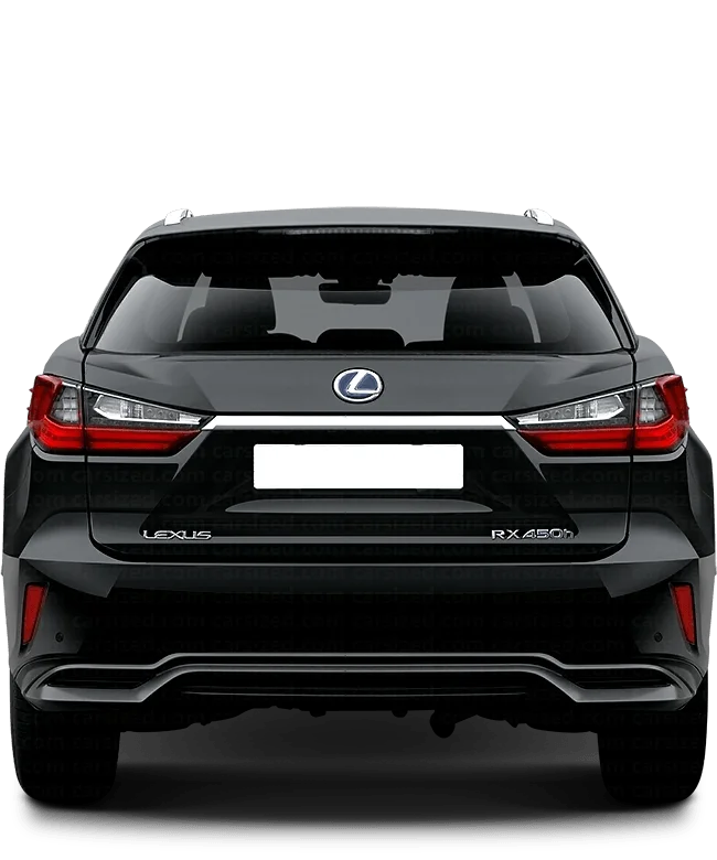 Dimensions: Lexus RX 2015-2019 vs. Acura MDX 2021-present