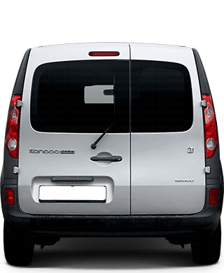 Renault Kangoo 2007 2013 Dimensions Rear View Renault Kangoo 2007 2013 Dimensions Rear View