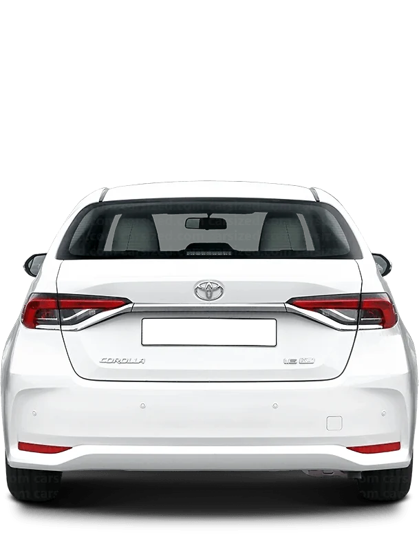 Dimensions: Toyota Corolla 2018-2023 vs. Kia Ceed 2021-present