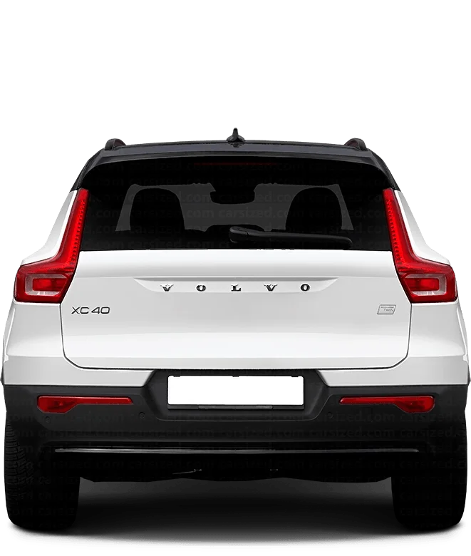 Dimensions: Volvo EX40 2024-present vs. Skoda Enyaq 2025-present