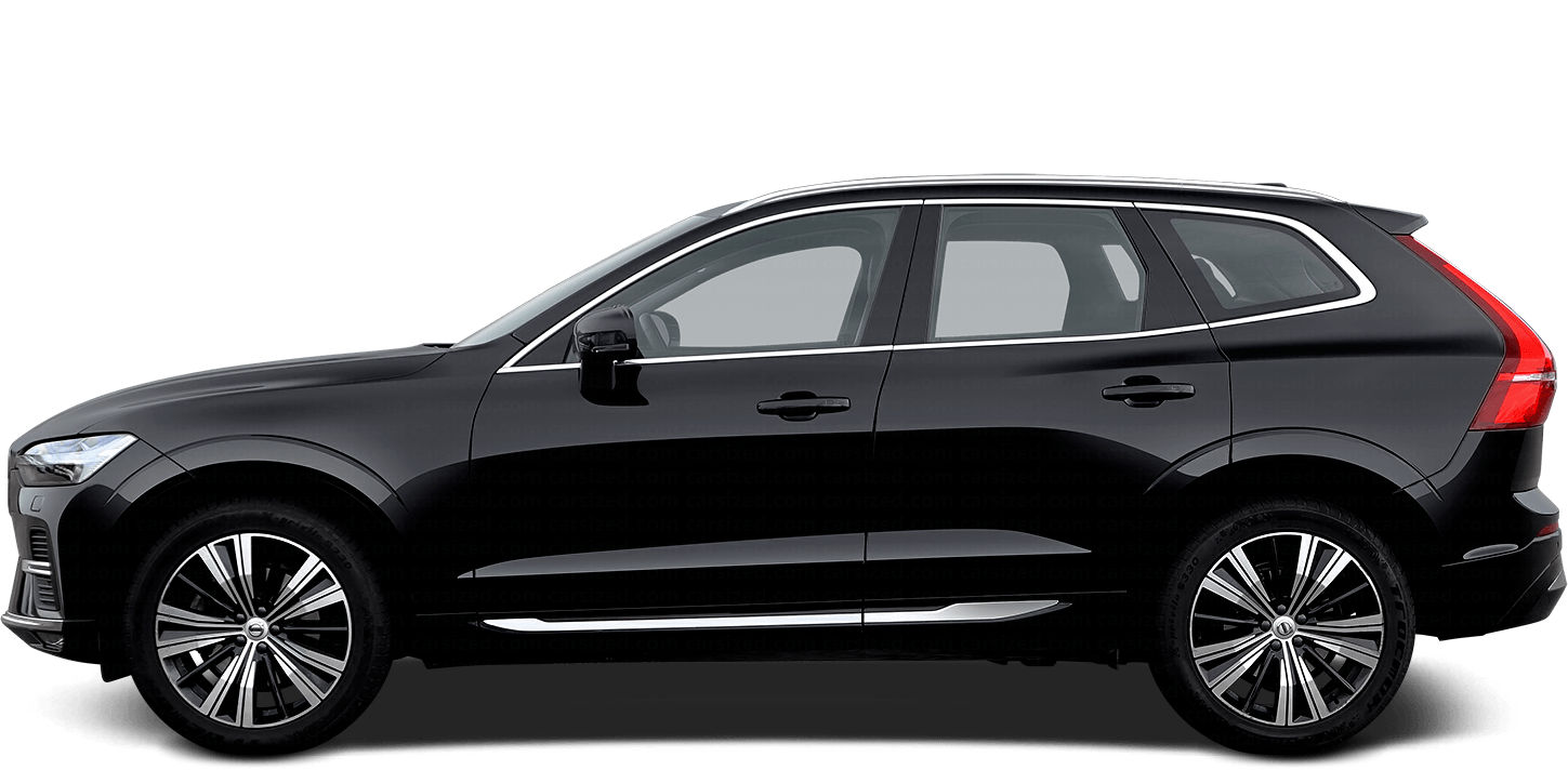Dimensions Cadillac Escalade 2024 present Vs Volvo XC60 2021 present